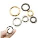 48 Pcs Round Spring Snap Clips Hook  4 Size Spring Clip O Rings for DIY Key Chains Making  Purse  DIY Crafts Making - Buy Online on GoSupps.com