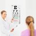 PECULA Eye Chart - Snellen Eye Chart for Eye Exams - 20ft Distance - 11x22 in - High Quality Vision Testing Tool - Buy Online on GoSupps.com