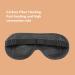 Buy Heated Eye Mask - USB Eye Compress with 3 Temperature Modes for Home Travel & Office - Quick Heating & Safe Voltage - Buy Online on GoSupps.com
