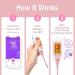 EasyHome Smart Basal Thermometer with Large Backlit Screen | FSA Eligible | Period Tracker with Premom App | Accurate Fertility Prediction #EBT-300 - Buy Online on GoSupps.com