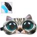 Big Eyes Cat Ice Eye Mask - Cooling Eye Mask for Sleeping, Relaxation, Dry Eyes, Styes, Sinus Pain, Headache Relief - Buy Online on GoSupps.com