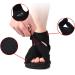 Diabetic Shoes for Men - Lightweight Walking Slippers Adjustable Bar-Strap Wide Width Memory Foam Rubber Sole - Size 10 Black - Buy Online on GoSupps.com