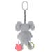 Apricot Lamb Baby Stroller & Car Seat Toy - Plush Elephant Character with Rattle Sound & Teether (8.5 inches) - Buy Online on GoSupps.com