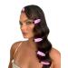 Trademark Beauty Creaseless Hair Clips - 6 Pack Pink | No Dent Hair Clips for Styling All Hair Types | Multipurpose Hair Accessories for Setting Styles in Place - Buy Online on GoSupps.com