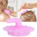 BabyShampoo Brush Easy To Beautiful Colors High-Quality Materials Baby Silicone Bath Brush Perfect Decoration Child Education(pink) - Buy Online on GoSupps.com