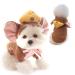Pet Hoodie for Dogs Cats Small Medium Dogs Animal Shape X-Small