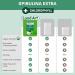 Certified Organic Fresh Spirulina Extra Powder 300g - Improved with Bioavailable Chlorophyll Added - Mint flavoured - Clean Source - 3rd party tested - Measuring Spoon Inside - Made in Canada - Buy Online on GoSupps.com