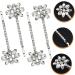 Angoily 8 Pairs Bridal Rhinestone Barrette 90s Jewelry for Women Pearl Hair Accessories Pearl Hair Clips Hair Clips for Women Highlights Hair Dye Kit Pin Miss Wedding Zinc Alloy - Buy Online on GoSupps.com