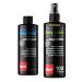 Ixtral shower + window glass seal cleaning permanently 2-in-1 set with nano glass cleaner for lotus effect.