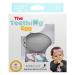 The Official Teething Egg Baby Teether Gray - Best Teething Toys for Babies 0-6 Months and 6-12 Months - Infant Sensory Development Toy - Perfect Baby Shower Gift - Buy Online on GoSupps.com