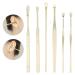 6 PCS Ear Wax Removal Tool Set - Reusable and Portable Ear Cleaner Kit with Storage (Yellow) - Buy Online on GoSupps.com