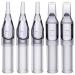 Disposable Tattoo Tips - Autdor 100Pcs Tattoo Disposable Tips Mixed for 3RL 5RL 7RL 9RL 11RL 3RS 5RS 7RS 9RS 11RS 7MG 9MG 11MG 13MG 15MG Tattoo Needles Round/Flat Sterilize Plastic Tattoo Tip (Mixed) Mixed-2
