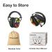 PROTEAR SNR 28 dB Kids Ear Defenders for Sensory Issues - Hearing Protection Muffs for Children - Ideal for Autism, Fireworks, Flights, Sports - Multi-color - 15*13*10cm - Buy Online on GoSupps.com