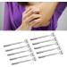 10-Piece Stainless Steel Telescopic Back Scratcher Set - Durable Metal Back Scrapers for Itching Relief | International Shipping Available - Buy Online on GoSupps.com