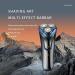 Rechargeable Electric Razor for Men - Cordless Rotary Wet & Dry Shaver | 3 Head Shaving Solution - Buy Online on GoSupps.com