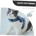 Mipcase Pet Cat Harness Reflective Vests Dog Walking Leash Cat Mesh Vest Cat Vest Dog Leash Outdoor M Light Green - Buy Online on GoSupps.com