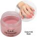 Dip Powder Color No.45 Blush Yellow Color System Nail Gel Effect 1 oz - Buy Online on GoSupps.com