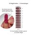 Maniko UV Gel Strips - Vegan Self-Adhesive Nail Film (20 Strips) | Long-Lasting Roasted Plum Manicure for Natural Nails - Up to 2 Applications - Buy Online on GoSupps.com