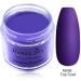 Dark Purple Nail Dip Powder - 28g/Box, No Lamp Cure, Natural Dry, Summer Gel Color (No.30) - Buy Online on GoSupps.com