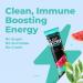 Pureboost Immune Clean Energy Drink Mix with Elderberry & 1200 mg Vitamin C - Tropical Spark 30 Count - Buy Online on GoSupps.com