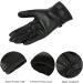 Men's Eefow Leather Touchscreen Winter Gloves - Outdoor Sports Thermo Anti-Slip Cycling & Running Gloves - Black MTB Fitness Motorcycle Gear - Buy Online on GoSupps.com