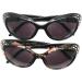 Bifocal Rhinestone Cateye Sunglasses for Women - Set of 2 with Free Pouches | 2.50 Magnification - Buy Online on GoSupps.com