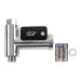 Shower Thermometer  Easy Installation G1/2 LED Display Faucet Thermometer 3V for Bathroom(Silver) - Buy Online on GoSupps.com