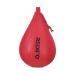 Redipo Superior Boxing Speed Bag - PU Leather Speed Punching Ball - Heavy Duty Hanging Swivel Ball for Gym & MMA Muay Thai Sports Fitness - Punching Dodge Striking Speed Reflex Ball Red(10"x7")