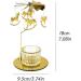 Creative Rotary Candle Stand - Metal Aromatherapy Holder for Festive Atmosphere | International Shipping - Buy Online on GoSupps.com