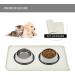 Reopet Silicone Pet Feed Mats - Waterproof Dog & Cat Mats with Elevated Edges | 71 x 45 cm | Durable Easy Clean Space Solutions - Buy Online on GoSupps.com