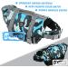 Emust Reflective Dog Chimney - Adjustable Buoyant Swim Aid with Rescue Handle in New Blue Camouflage - Buy Online on GoSupps.com