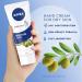 NIVEA Moisture Care Olive Hand Cream (75ml) 24H Moisturizing Hand Cream Softens Dry Hands Mini Hand Cream Enriched with Olive Oil Non-Greasy Finish - Buy Online on GoSupps.com
