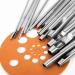 WUTA 15Pcs Hollow Punch Leather Hole Punch Cutter 0.5mm-10mm Round Punch Tool Set  Leather Craft Working Kit for Leather  Watch Band  Fabric  Plastics  Gasket Belt - Buy Online on GoSupps.com