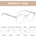 Yukang Blue Light Filter Glasses for Women | Ultra-Light TR90 Computer & Gaming Goggles in Loyal Brown - Buy Online on GoSupps.com