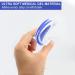 4 Pairs Gel Heel Cups Inserts for Plantar Fasciitis & Heel Pain - Men's Size 7.5-12 - Buy Online on GoSupps.com