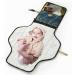 Baby Waterproof Changing Mat Portable Nappy Changing Mat Foldable Cushioned Travel Change Mat for Infants Toddler Newborns blue 54 x 97 - Buy Online on GoSupps.com