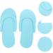 Beavorty 36 Pairs Disposable Japanese House Slippers - Open Toe Pedicure Salon Slippers for Men and Women - Spa Sole of Foot - Buy Online on GoSupps.com
