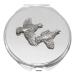 Partridge Compact Mirror Handbag Gift With Free Engraving 262