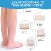 Adjustable Orthopedic Heel Lift Insole Inserts with Gel for Leg Length Discrepancy and Heel Pain - Beige S(W 4.5-9.5 M) | Ideal for Achilles Tendonitis, Heel Spurs, Plantar Fasciitis - Unisex - Buy Online on GoSupps.com