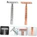 Premium Soesfoufu 2-in-1 Portable Cutthroat Razor - Perfect Gift for Men | Classic Manual Shaving Tool - Buy Online on GoSupps.com
