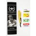 Buy ROMAN EMPIRE SHAVING Jupiter Straight Razor - Professional Barber Kit with 20 Blades Sampler | International Shipping Available - Buy Online on GoSupps.com