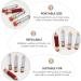 Lot de 20 Tubes Tubes de Gloss L vres L vres Vides en Plastique Transparent et Rouge Mini Format Crayon Rechargeable pour DIY Flacons Rechargeables et Gloss - Buy Online on GoSupps.com
