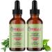 Rosemary oil hair 59 ml Rosemary Oil for Hair Rosemary Mint Oil hair care oil rosemary oil hair & scalp for the care of the scalp reduces hair loss for healthy hair growth (2 pieces) 2x