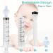 Blendura 4X Nasal Aspirator Baby Syringe - Portable Reusable Nasal Rinse Neti Shower - 10ml 4 PCS - International Shipping Available - Buy Online on GoSupps.com