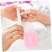 PLAFOPE Makeup Remover Pump Dispenser Pump Bottle Dispenser Mini Water Dispenser Nail Polish Remover Liquid Pump Dispenser Makeup Remover Container Push down Pump Dispenser 6x5x13cm Pink - Buy Online on GoSupps.com