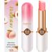 Moisturizing Lip Balm | Color Changing Lip Gloss Balm Lip Care Moisturizer Peach Flavor | Nourishing & Long Lasting Repairing Balm for Chapped Dry & Neamou Lips - Buy Online on GoSupps.com
