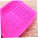 minkissy 1pc Brush Washing Mat Makeup Brush Scrubber Mat Makeup Brush Cleaner Mat Brush Cleaning Pad Silicone Makeup Brush Cleaning Mat Cleanser Hair Brush Cleaner Tool Portable Paint Brush - Buy Online on GoSupps.com
