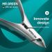 MR.GREEN Cuticle Nippers Innovate Cuticle Scissors Built-in Spring Clippers Trimmer Dead Skin Remover Manicure Beauty Tool (Cuticle Nipper+Manicure Pusher) - Buy Online on GoSupps.com
