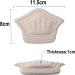 Oluksk Heel Cushions - Self-Adhesive Foot Care Pillows for Oversized Shoes (Khaki 10mm 2 Pairs) | Comfort & Protection - Buy Online on GoSupps.com