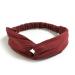 QandSweet Stretchy Headbands 8 Pack for Women, Teens & Little Girls - Fashionable Cross Hairbands for Shampoo & Sports (8 Colors, Girl Head 40-52CM) - Buy Online on GoSupps.com